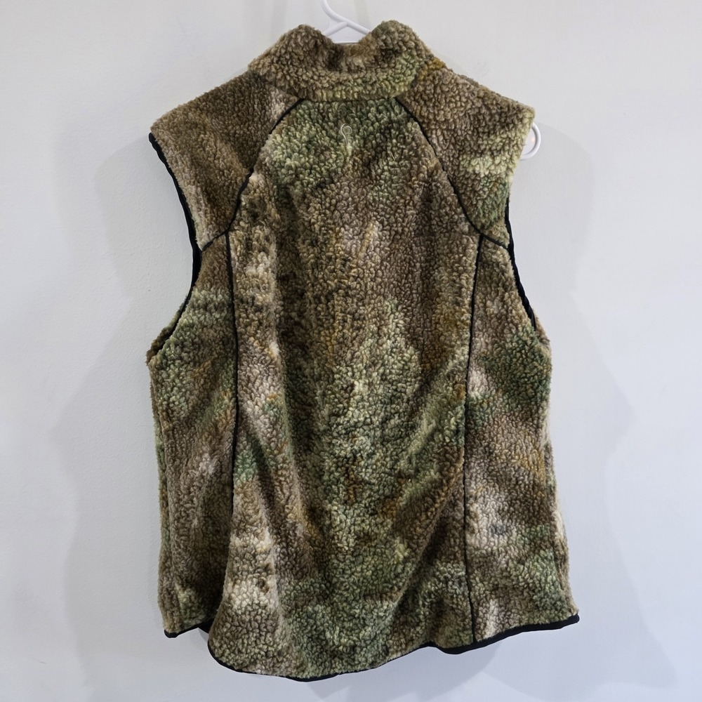 Prois Hunting Apparel Womens Vest Size Large Camo Outdoor Sherpa - Picture 4 of 7